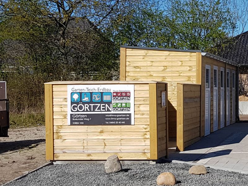 Firma Görtzen in Viöl - Firmenschild